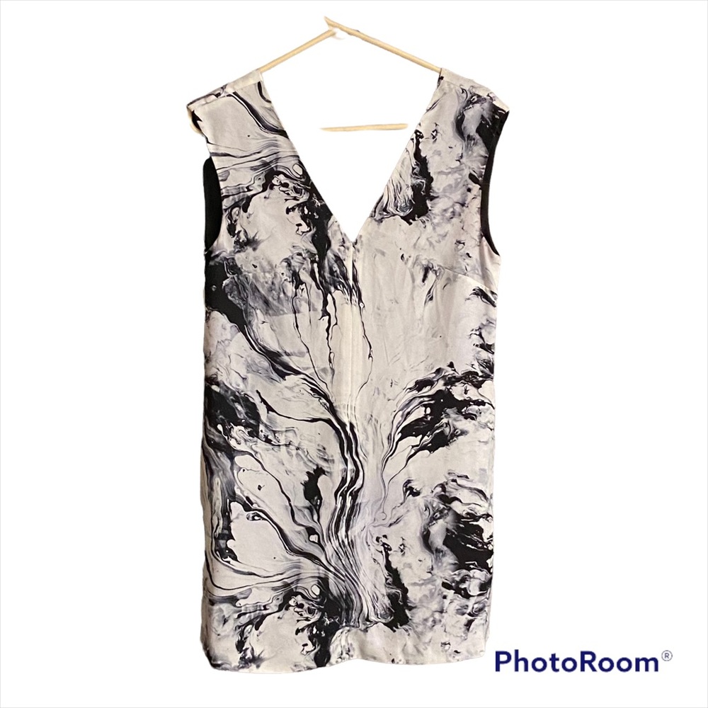 Keepsake Plunging Front And Back Abstract Design … - image 1